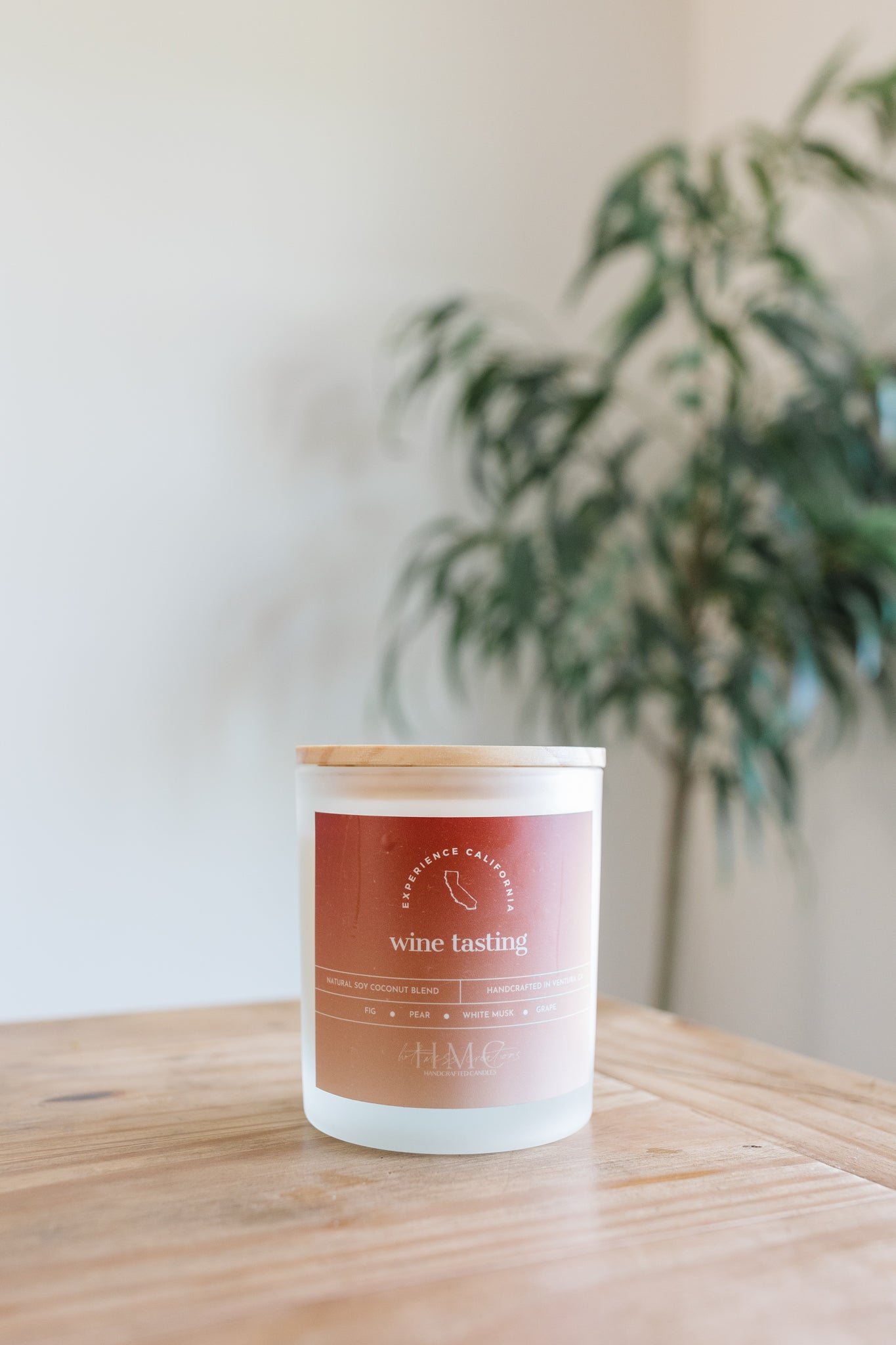 Wine Tasting | The Experience California Collection | Hot Mess Creations — All Natural, Hand Crafted Candles Made in Ventura, California